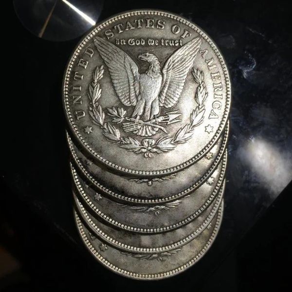 Stacked dollar coins shown in source listing; authenticity not independently verified