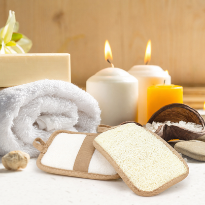 Natural Loofah Exfoliating Bath Sponge