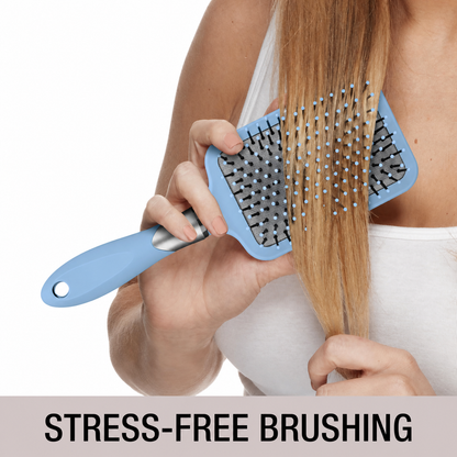 Conair Paddle Hair Brush, Ultra Wide Detangling Design for Thick Hair