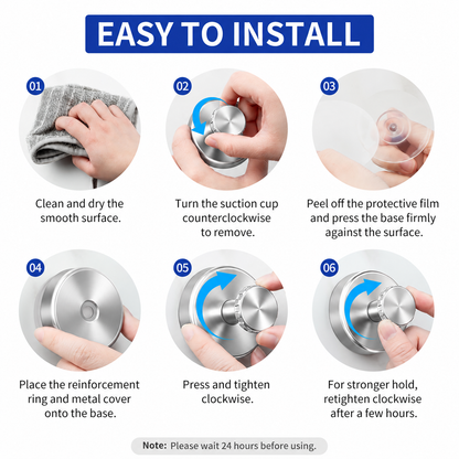 No Drill Waterproof Shower Hooks for Bathroom