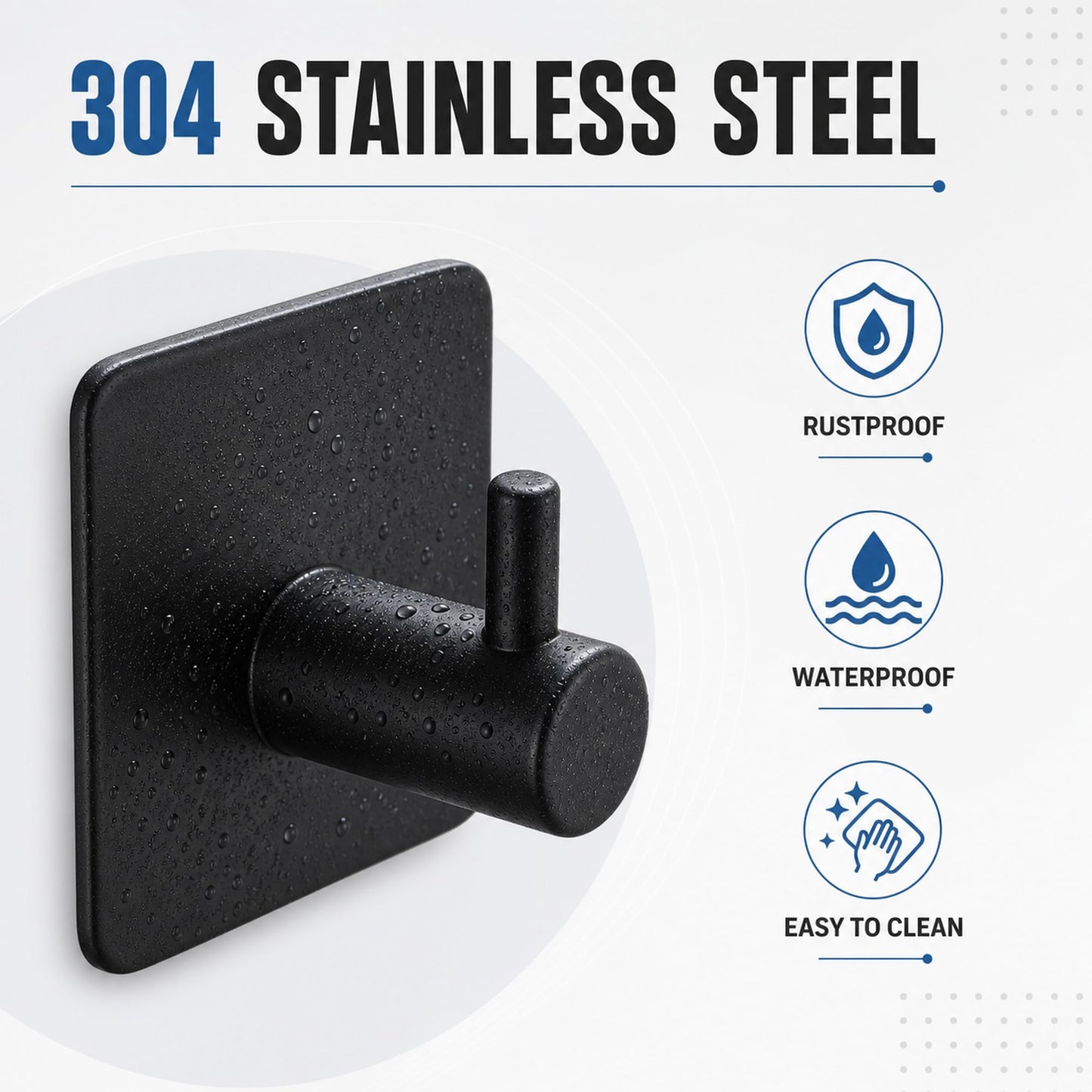 26lb Heavy Duty Adhesive Towel Hooks