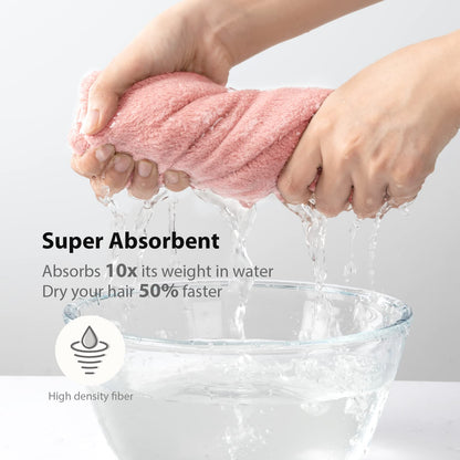 Microfiber Hair Towel for Women, Super Absorbent