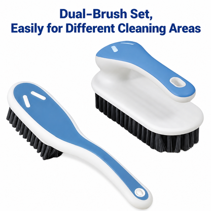 Soft Bristle Scrub Cleaning Brush Stain Remover Brush Fabric Cleaning Brush Laundry Brush Small Scrub Brush Cleaner Household Cleaning Brushes for Carpet, Clothes, Bathroom,Sneaker